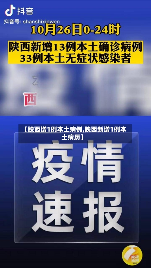 【陕西增1例本土病例,陕西新增1例本土病历】